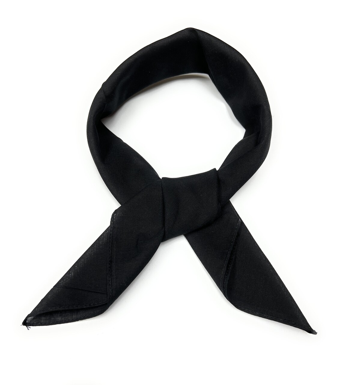 Pack of 6 Plain Chiffon Scarf Square Retro Ribbon Pure Cotton